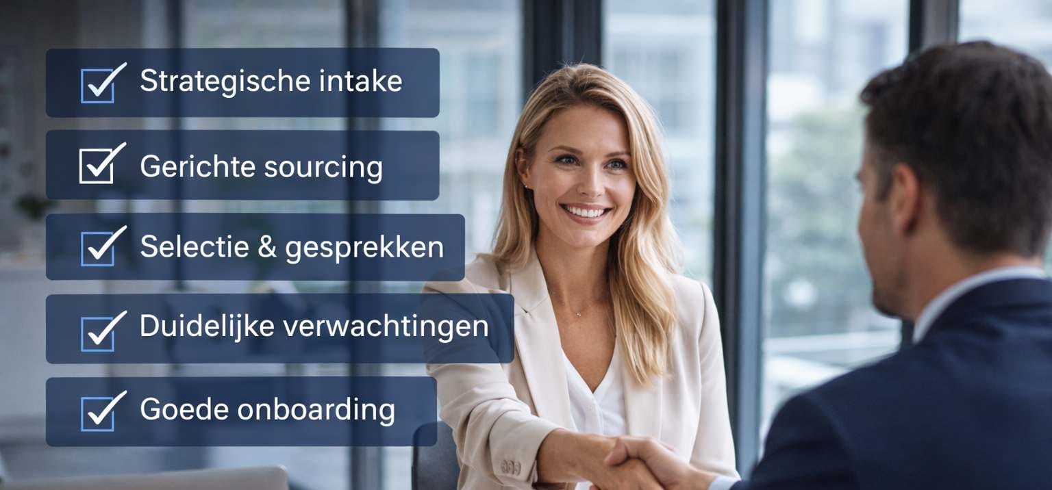 succesvol wervingstraject voor een controller